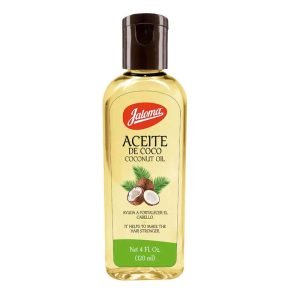 ACEITE DE COCO JALOMA, Aceite de coco, Aceite de soya, Fragancia, Vaselina liquida, Frasco 120 ml, 759684031144