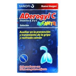 Aderogyl C Infantil 10 ml, , Gotas 10 Ml, 7501174600124