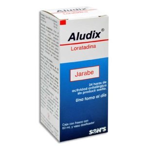 ALUDIX, Loratadina 100 mg, Jarabe 60 ml, 7502001163553