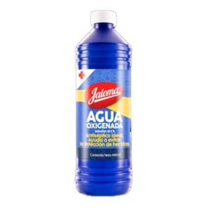 AGUA OXIGENADA JALOMA, Agua oxigenada, Frasco 448 ml, 759684315206