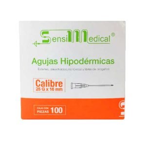 AGUJA HIP SENSIMEDICAL 25X16, Agujas, 1 pieza, 7506022304155