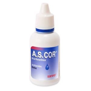AS COR, Norfenefrina 10 mg, Solucion Gotas 24 ml, 7501070635596