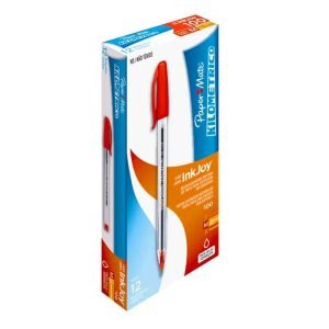 Paper Mate boligrafos, Rojo, caja c/12, 7703486035322