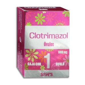 CLOTRIMAZOL QUIMICA SON´S, Clotrimazol 500 mg, Ovulos c/1, 7502001164413
