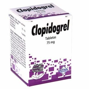 CLOPIDOGREL ULTRA, Clopidogrel 75 mg, Tabletas c/14, 7502216797079