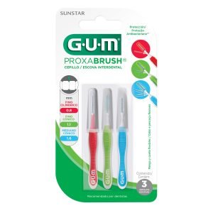 Proxabrush , Cepillo Dental Gum Interdental, 3 Piezas, 7502235820956