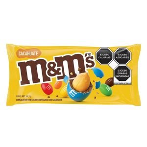 Cacahuate, M&M, 44.3 gr, 7502271911472