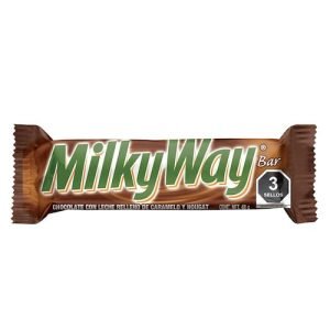Milky Way, Chocolate con leche relleno de caramelo, 48 Gr, 7506174512200