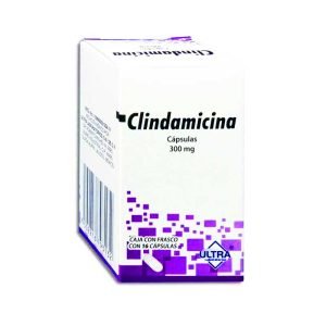 CLINDAMICINA, Clindamicina 300 mg, Capsulas c/16, 7502216793132