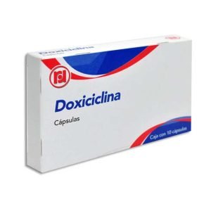 DOXICICLINA, Doxiciclina 100 mg, Capsulas c/10, 7501563380026