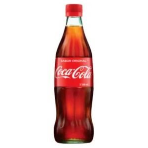 Coca cola, sin azucar vidrio, 500 ml, 7501055320684