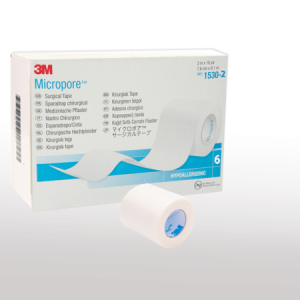 Cinta Micropore 5 cm, Cinta Quirúrgica 3M Micropore 5 cm, 1 Pieza, 70200534702