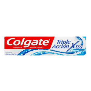 Colgate, CRA. DENT. TRIPLE ACCION XTRA BLANCURA, 50ml, 7509546068909