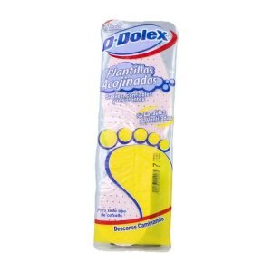 Odolex , Plantillas No 7 Acojinadas con ventilacion, 2 piezas, 7501361140075