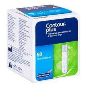 Contour Plus, Tiras Reactivas, 25 piezas, 5016003770500
