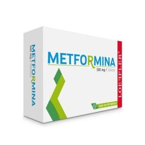 METFORMINA 500MG LOEFFLER, , Tabletas c/40, 7502211789345