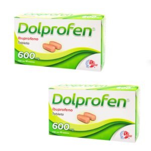Ibuprofeno 600 mg c/10 tab (2 x $55)