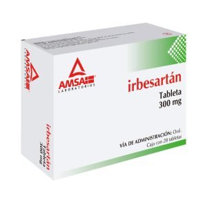 IRBESARTAN 300MG CAMBER Tabletas (Liquidación)