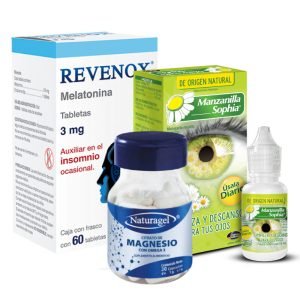 PAQT Duermas (Gotas de manzanilla + Melatonina + Magnesio) $260.00 PZA