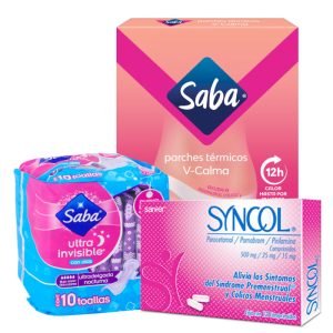 PAQT Femenina (Syncol + Parches termicos + toallas femeninas) $230.00 PZA