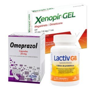 PAQT 40nes (Omeprazol + Lactobacilos + Anti acido)