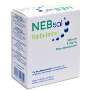 NEBsal salbutamol 5mg 7502213042769